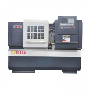 CNC Flat Bed Lathe Machine CK6136D
